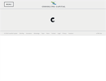 Tablet Screenshot of crosslinkcapital.com